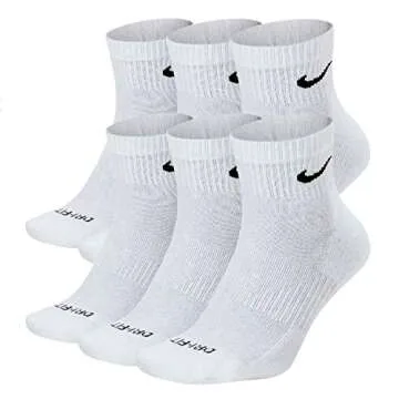 NIKE Plus Cushion Socks (6-Pair) - Perfect Fit for Sports and Casual Wear