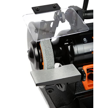 WEN 2.5-Amp Variable Speed Bench Grinder with Work Light