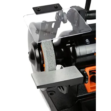 WEN 2.5-Amp Variable Speed Bench Grinder with Work Light