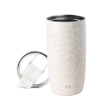 Simple Modern Travel Coffee Mug Tumbler with Flip Lid | Reusable Insulated Stainless Steel Cold Brew...
