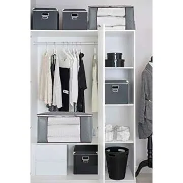 ComboCube 3Pcs Jumbo Zippered Storage Bag - Space Saver