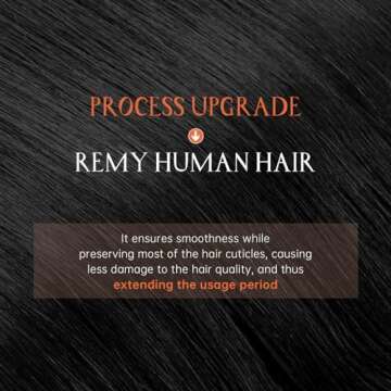 Sunny Hair Clip in Hair Extensions Straight Human Hair Clip in Extensions Remy Clip in Hair Extensions Real Human Hair Extensions Clip ins Jet Black for Women 24inch