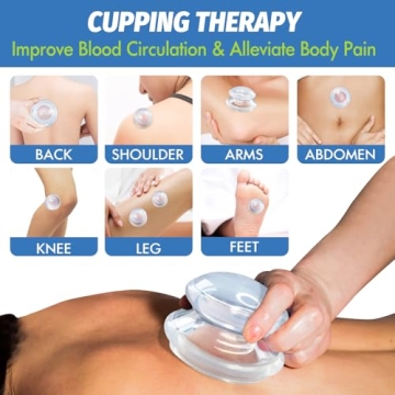 ELERA Silicone Cupping Set for Therapy and Wellness