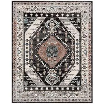 Well Woven Jolena Vintage Tribal Area Rug Soft Boho Style