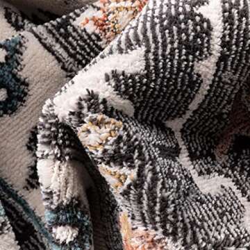 Well Woven Jolena Vintage Tribal Area Rug Soft Boho Style