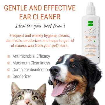 Ocucan Rex Ear Cleaner for Dogs and Cats - Gentle & Effective