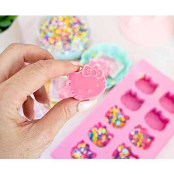 Hello Kitty Ice Cube Tray for Fun Drinks & Treats