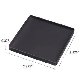 Yamazaki Home Tower Modern Silicone Drink Coasters