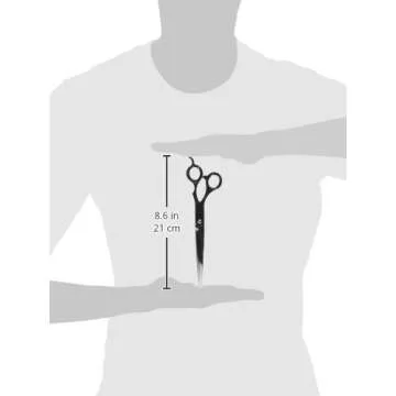 Andis Straight Shears, Right-Handed, Professional Dog and Cat Grooming