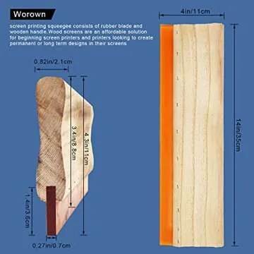 Worown Silk Screen Printing Frame Kit for Creatives