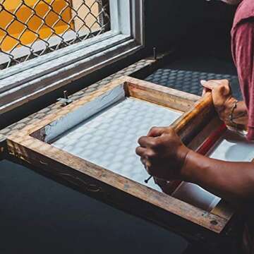Worown Silk Screen Printing Frame Kit for Creatives