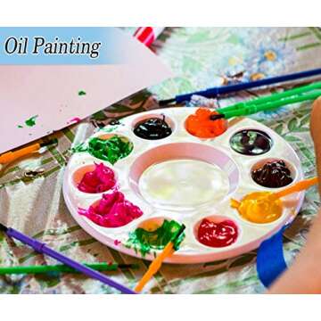 22 PCS Kids Paint Tray Palettes for Crafting Fun