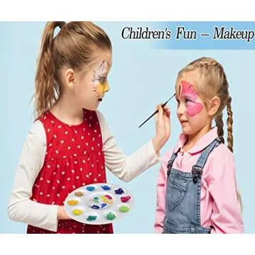 22 PCS Kids Paint Tray Palettes for Crafting Fun