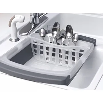 PrepWorks Collapsible Over-The-Sink Dish Drainer for Any Sink