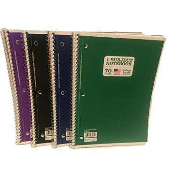 Secondary School Supply Pack - 25 Essential Items for College, High School or Middle School. Includes Pencils, Paper, Binders, Notebooks, Folders and More! 25 Piece Bundle