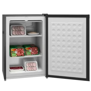 HOMCOM 3.0 Cu Ft Upright Freezer - Compact, Energy-Saving & Quiet