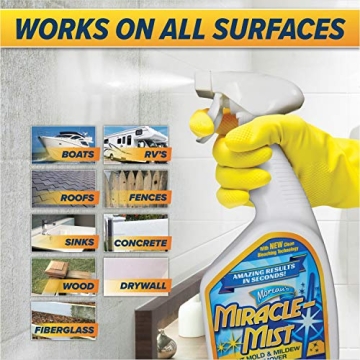 MiracleMist MMIC-4 Instant Mold and Mildew Stain Remover