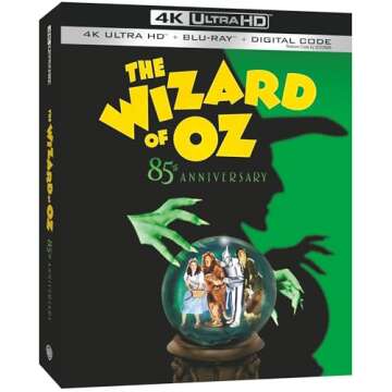 Wizard of OZ: 85th Anniversary Theater Edition (4KUHD + BD + DIG/Steelbook) [Blu-ray]