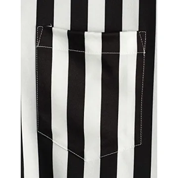 VATPAVE Men's Hawaiian Flamingo Shirt Summer Beach Style