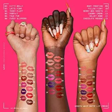 NYX Smooth Whip Matte Lip Cream - Vegan, Moisturizing Lipstick