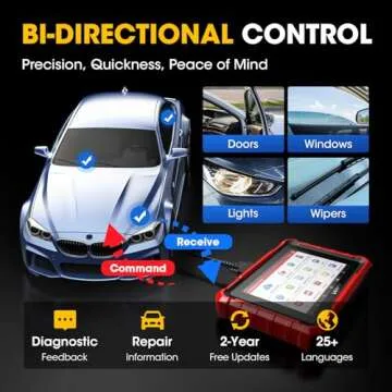 LAUNCH X431 PROS Elite 2025 New Bidirectional Scan Tool, 38+ Services, ECU Coding, All-in-One Full System Diagnostic Scanner, Support CANFD&DoIP, FCA AutoAuth, V.A.G Guided, 2 Years Free Update