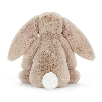 Jellycat Bashful Beige Bunny Stuffed Animal, Large 14 inches - Rabbit and Bunny Plush Toy - Classic Children's Gift