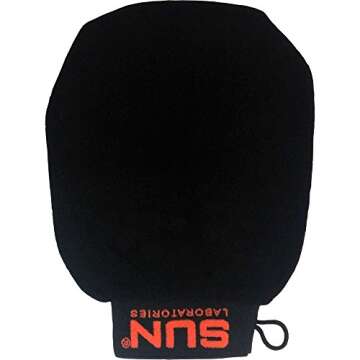 Sun Laboratories By Giesee Exfoliating Body Glove and Tan Removal Mitt, Self Tan Remover, Exfoliatin...