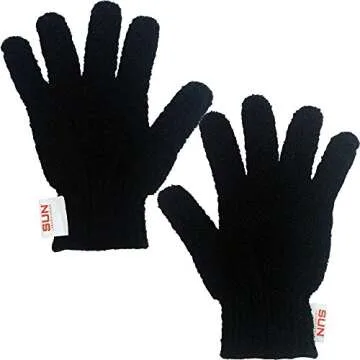 Sun Laboratories By Giesee Exfoliating Body Glove and Tan Removal Mitt, Self Tan Remover, Exfoliating Glove, Deep Exfoliating Body Scrubber, Tanning Mitt, Fake Tan Remover, Body Exfoliator Glove