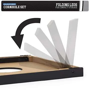 Wild Sports NCAA College Alabama Crimson Tide Tailgate Toss - Gray Wood Designalabama Crimson Tide Tailgate Toss - Gray Wood Design, Team Color, 2'X3'