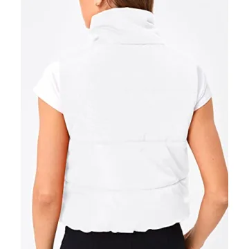 Trendy Queen Puffer Vest for Women - Stylish and Warm