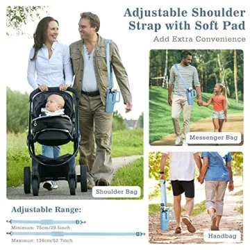 Nuovoware Water Bottle Carrier for Stanley 40oz Bottle