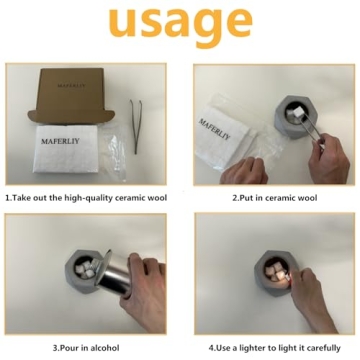 MAFERLIY 96 Pcs Small Ceramic Wool Wick for Tabletop Fire Pit, Suitable for Ethanol Fireplace Fuel，Carbon Felt Wick for Indoor Tabletop Fire Pit Bioethanol Fuel