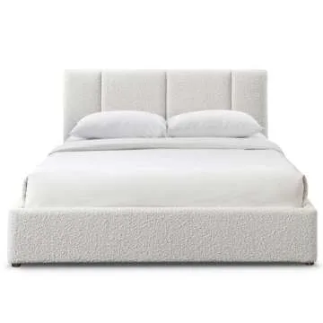 Omax Decor Venice Upholstered Platform Bed for Comfort and Style