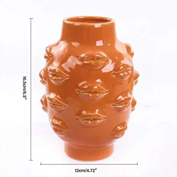 Unique Romehaha Ceramic Body Vase for Home Decor