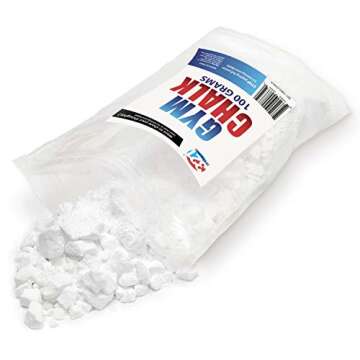 321 STRONG Loose Gym Chalk - Perfect for Rock Climbing and Weightlifting Rights