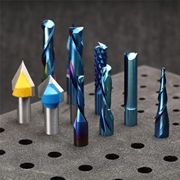 Genmitsu CNC Router Bit Set 1/4" Shank with Nano Coating
