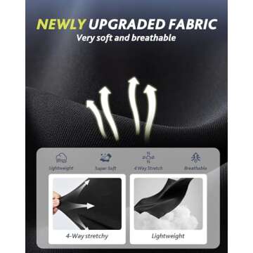 CAMPSNAIL High Waist Biker Shorts 4 Pack for Women