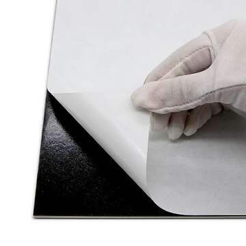 Peel and Stick Floor and Wall Tile for Bathroom Kitchen SPC Vinyl Self Adhesive Flooring Tile 9x9In Black Star Encaustic Patterned Groutble Backsplash Tile 16 Tiles, 9.12 Sq Ft.