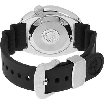 New Seiko SRP777 Prospex Automatic Black Rubber Strap Diver's Men's Watch