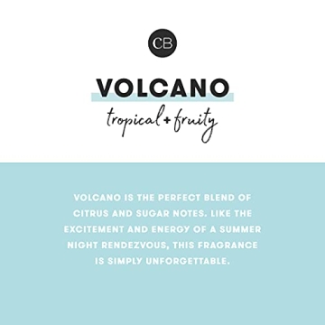 Capri Blue Gilded Muse Candle - Volcano Scented Soy Wax