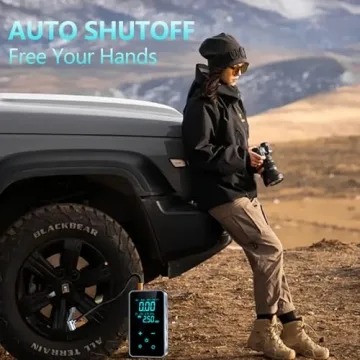 150PSI Portable Tire Inflator with Digital Gauge