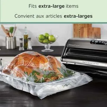FoodSaver Expandable Heat-Seal Bags for Large Items