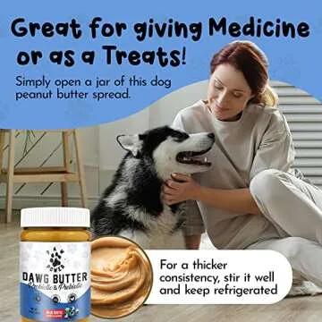 Dawg Butter Natural Peanut Butter Treats for Dogs