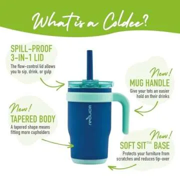 REDUCE Insulated Kids Tumbler - Spill-Proof & Safe