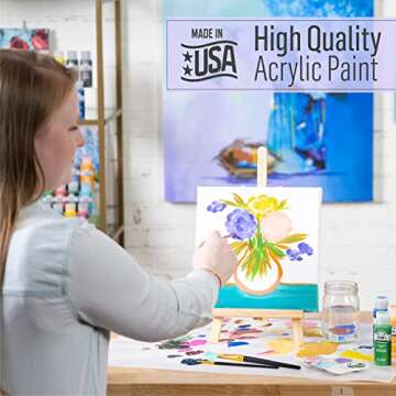 FolkArt Acrylic Paint Set (2-Ounce), PROMOFAI Colors I (18 Colors)