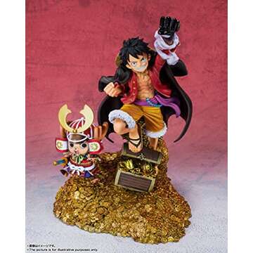 TAMASHII NATIONS - One Piece - Monkey D. Luffy - WT100 Commemorative Eiichiro Oda Illustration DAIKA...