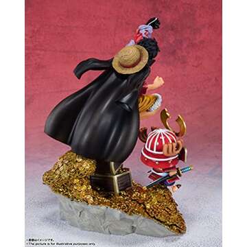 TAMASHII NATIONS - One Piece - Monkey D. Luffy - WT100 Commemorative Eiichiro Oda Illustration DAIKAIZOKU HYAKKEI, Bandai Spirits FiguartsZERO Collectible Statue