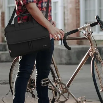 Water Resistant 15.6" Laptop Bag for Professionals
