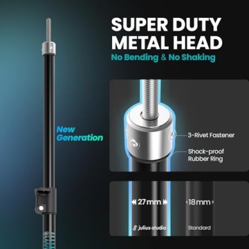 Julius Studio Adjustable Backdrop Stand for All Occasions