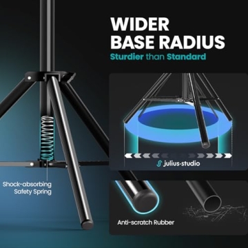 Julius Studio Adjustable Backdrop Stand for All Occasions